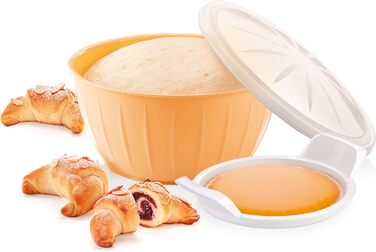 Tescoma Yeast Dough Bowl with Gel Cushion and Popp Lid DELÍCIA ø 26 cm