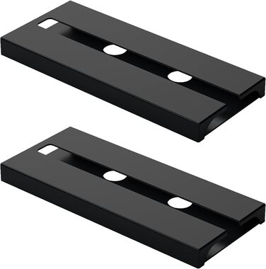 Тримач для келихів вина Vastsea (2 шт.), чорний - для дому, ресторану, бару