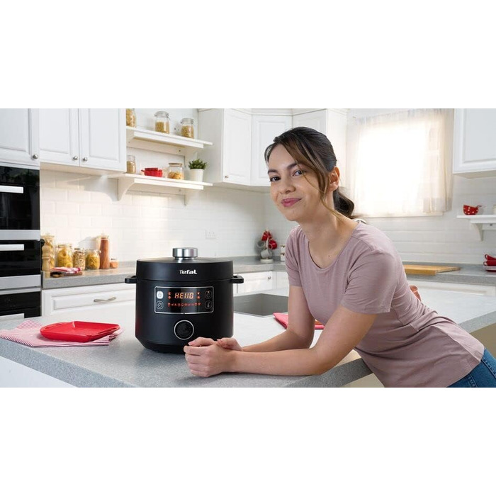 Tefal CY7548 Turbo Cuisine Multi-Cooker, 1000W, Plastic, 5 liters, Black Cuisine Multi-Cooker - 5L