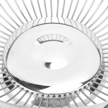 Ніжний Фруктовий Кошик з Нержавіючої Сталі, 20 см - Сучасний Дизайн для Фруктів, Овочів та Хліба