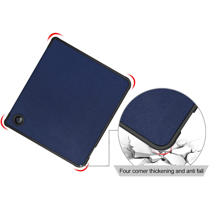 Чохол Acelive для Kobo Sage (8 дюймів) - захисний чохол для eBook-рідера з авто-режимом сну/пробудження (Темно-синій)