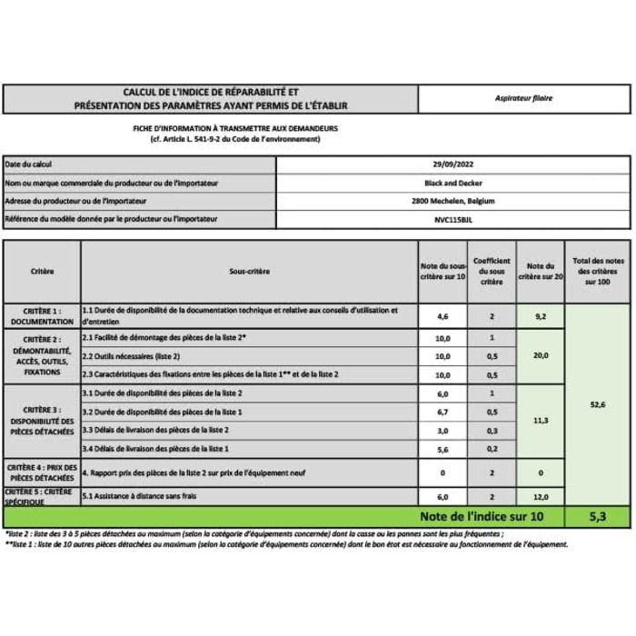 Ручний бездротовий пилосос BLACK+DECKER Dustbuster 3.6V NVC115JL-QW білий (чорний)