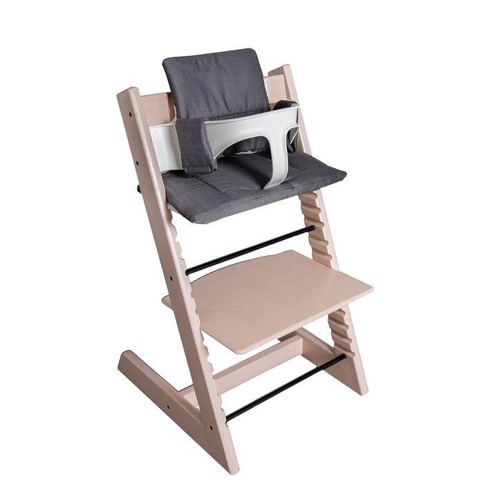 Комплект подушок для стільчика Hoppediz, 2 шт, для Stokke Tripp Trapp, 100% органічна бавовна, дизайн Lanzarote