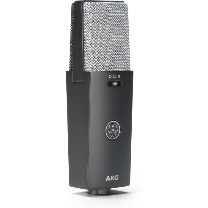 Мікрофон конденсаторний AKG C114 (великої мембрани, кардіоїдний, багатодіафрагмовий) для контент-мейкерів та музикантів