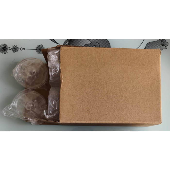 Організатор для косметики MIGUIWOR (3 шт.) - ватний диск, ватяні палички, прозорий