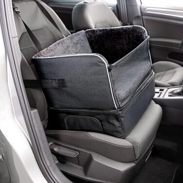 Автокрісло Trixie 1322 для собак, чорне, 45 x 38 x 37 см