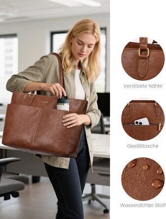 Сумка жіноча LOVEVOOK велика для ноутбука 15.6