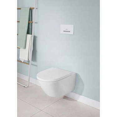 Сидіння для унітаза Villeroy & Boch Subway 3.0 з мікроліфтом (дуропласт), 8M42S101