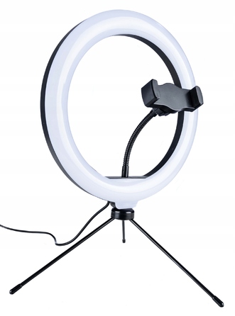 Кільцева LED-лампа RGB зі штативом та тримачем