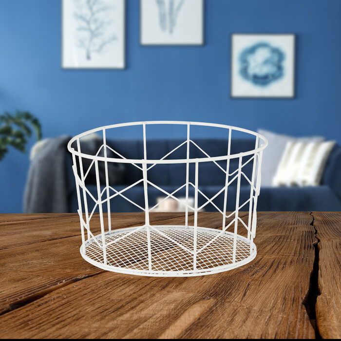 Round Metal Wire Basket