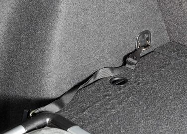 Універсальна сітка для багажника TRIXIE для собак - перетворює багажник на транспортну коробку - кути та бокові частини регулюються - легко складається для використання багажника - 94–114 × 69 × 53 см - 13201