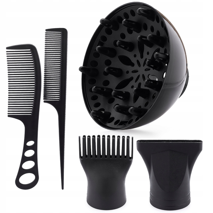 Фен для волосся Luneso 1200 Вт з дифузором, іонізацією та режимом холодного обдуву