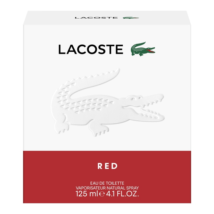 Туалетна вода Lacoste Essential Red, деревна, 125 мл