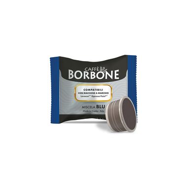 Кава в капсулах Caffè Borbone Espresso Point Blue Blend (Синя суміш), 100 шт, сумісні з Lavazza Espresso Point