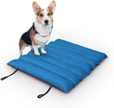 Килимок для собак Bestlivings 85x70 см (Блакитний) - Outdoor, водовідштовхуючий, дихаючий, з м'якою підкладкою, килимок для собак для вулиці, який можна прати