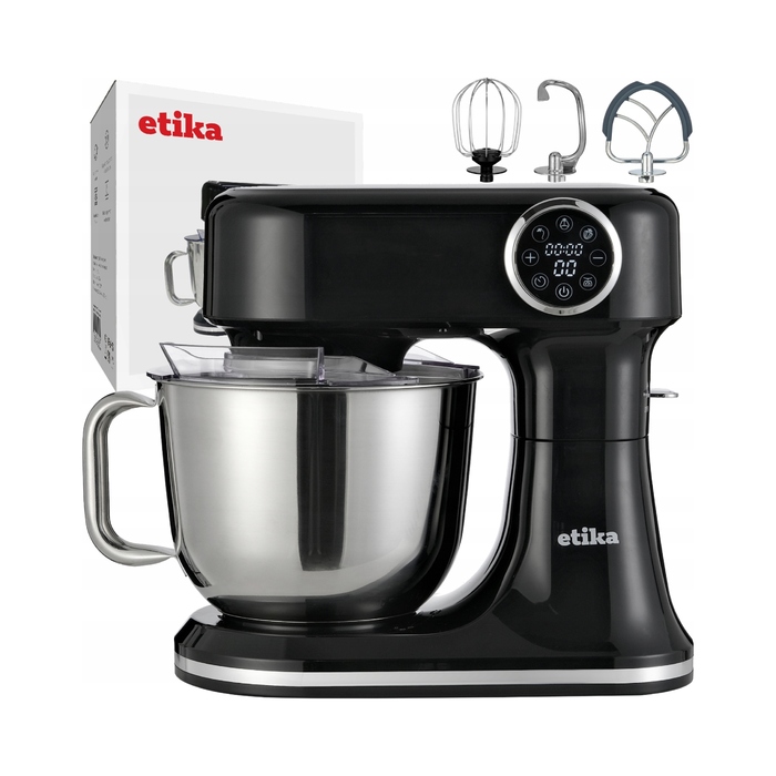 Кухонний комбайн Etika ET24 1500 Вт, чорний
