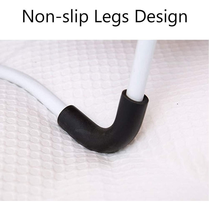 Регульований столик для ноутбука в ліжко, підставка для ноутбука, підставка для читання, 60 x 40 см (Блакитний)