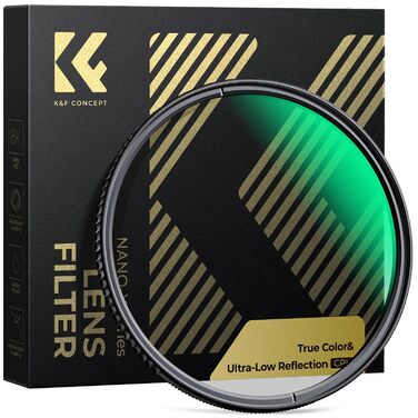 Фільтр K&F Concept 52mm 2-в-1: поляризаційний та антибліковий, оптичне скло з Nano-Xcel покриттям