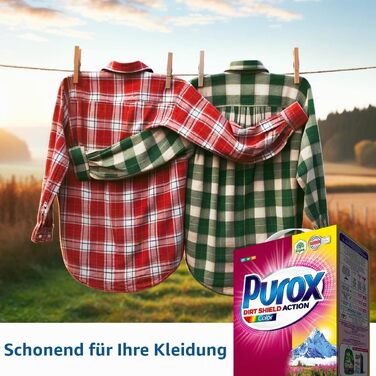 Пральний порошок PUROX для всіх видів тканин (Color), 5 кг, 71 прання