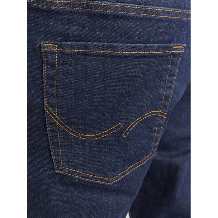Джинси чоловічі JACK & JONES Slim Fit JJIGLENN CB 816 NOOS, синій денім (33W/32L)