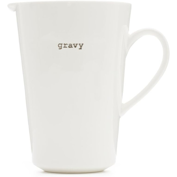 Керамічний глечик Keith Brymer Jones Word Range Gravy, великий, з написом