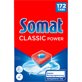 Таблетки для посудомийної машини Somat Classic Power kompakte, 172 шт