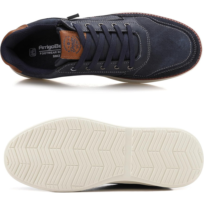 ARRIGO BELLO Чоловічі кросівки для активного відпочинку, спортивні, для прогулянок та подорожей, розмір 41-46, блакитний