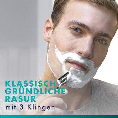 Смінні касети для бритви Gillette Mach 3 для чоловіків, сині, 20 шт
