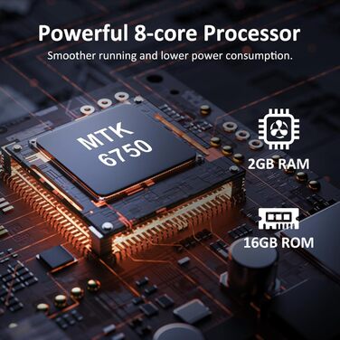 MP3 плеєр 96GB з Bluetooth, Wi-Fi, Android 13.0, Spotify, FM-радіо (чорний)