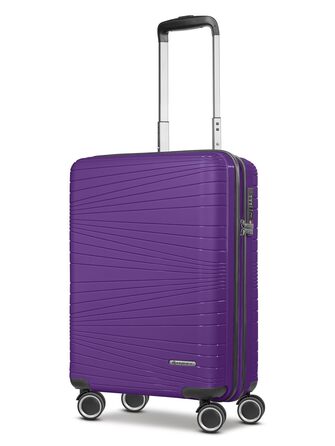 Набір валіз Franky Dallas 3.0 (3 шт.) | Тріумф фіолетового: TSA-замок, 4 колеса, обмежувач ручки | 36/60/92 л