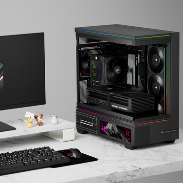 Активне охолодження процесора Thermalright Royal Knight 120 Digital Black