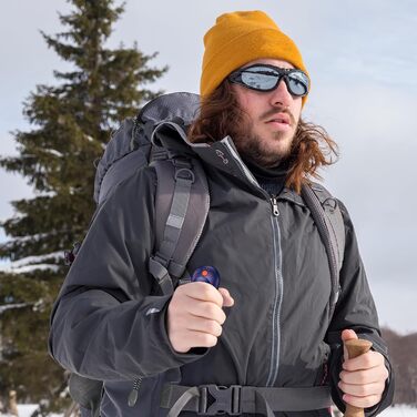 Електричні грілки для рук 2 шт. з акумулятором 2000mAh, зарядний пристрій 10000mAh, 5 режимів нагріву, USB, до 24 годин, для дітей, чоловіків, жінок, фіолетовий, компактний