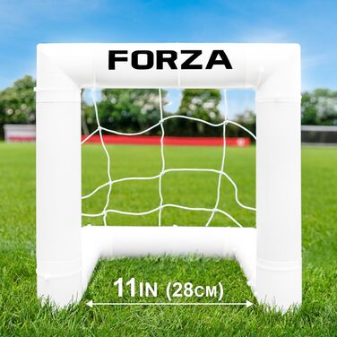 Ворота для футболу FORZA Garten – 5 розмірів, міцні, стійкі до погодних умов, для дітей та дорослих, швидкий монтаж (41x41 см)
