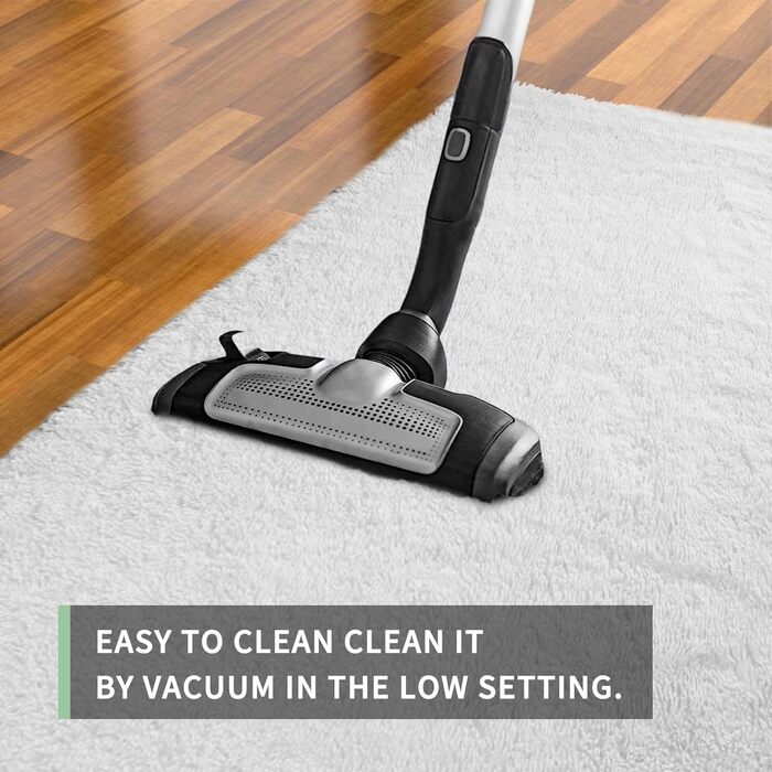 Килим Sour Lemon, 60 x 120 см, для вітальні/дитячої/коридору, м'який, пухнастий, з антиковзаючим шаром, легко миється, сучасний