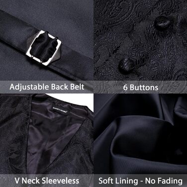 Костюмний комплект Barry.Wang: жакет, краватка, метелик, кишеньковий хустинка, запонки, голкозажим для весілля