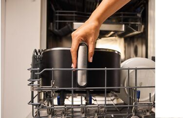 Фритюрниця електрична Braun MultiFry 5 HF5030 6л з технологією RealAir, чорна - Аерофритюрниця без PFAS, сенсорне управління, 1700 Вт