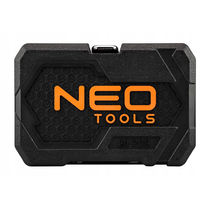 Набір торцевих головок NEO, 20 предметів, з трещоткою 1/4