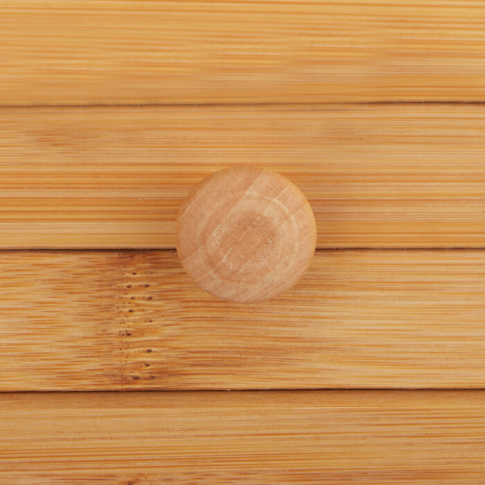 Relaxdays Bamboo Bread Box