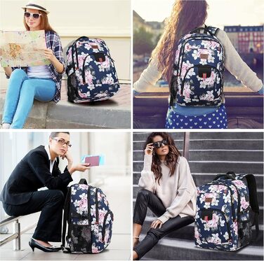 Рюкзак Cafele з RFID захистом, для ноутбука 17.3