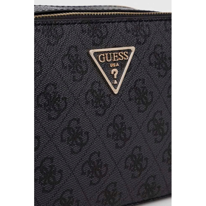 Жіноча сумка-клатч Guess (конверт) із екошкіри, сіра