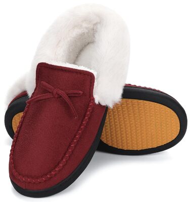 Жіночі теплі халапи з підкладкою Memory Foam від Mishansha, розмір 36-43 EU, червоний