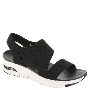 Кросівки жіночі Skechers Cali Arch Fit - Чорні (41 EU) - Орігінальні