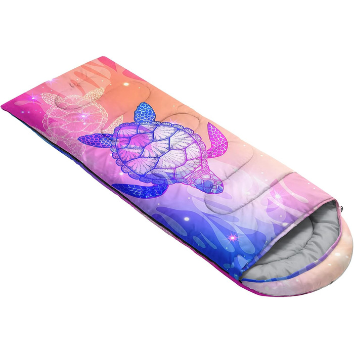 Сплячі мішки QOOMO для кемпінгу, 3 сезони, для дорослих та дітей, легкі, водонепроникні, для подорожей та відпочинку на природі