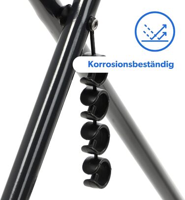 Сушарка для білизни KADAX з крилами, 18/23м, сталева, складна (біла/чорна)