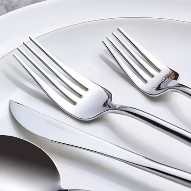 Karaca Jupiter 60-Piece Cutlery Set for 12 People, 18/10 Stainless Steel Cutlery Set, Dishwasher Safe, Perfect for Daily Use, Premium Quality