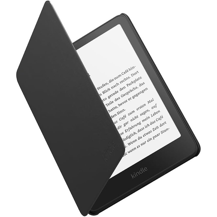 Чохол для Amazon Kindle Paperwhite та Amazon Kindle Colorsoft: легкий, складний, з екологічного матеріалу (чорний)