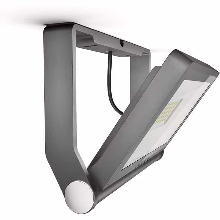 Steinel LED Outdoor Floodlight XLED ONE XL Anthracite, 42.6 W Floodlight, 4200 lm, Aluminum, for Driveway, House and Garden, 065225