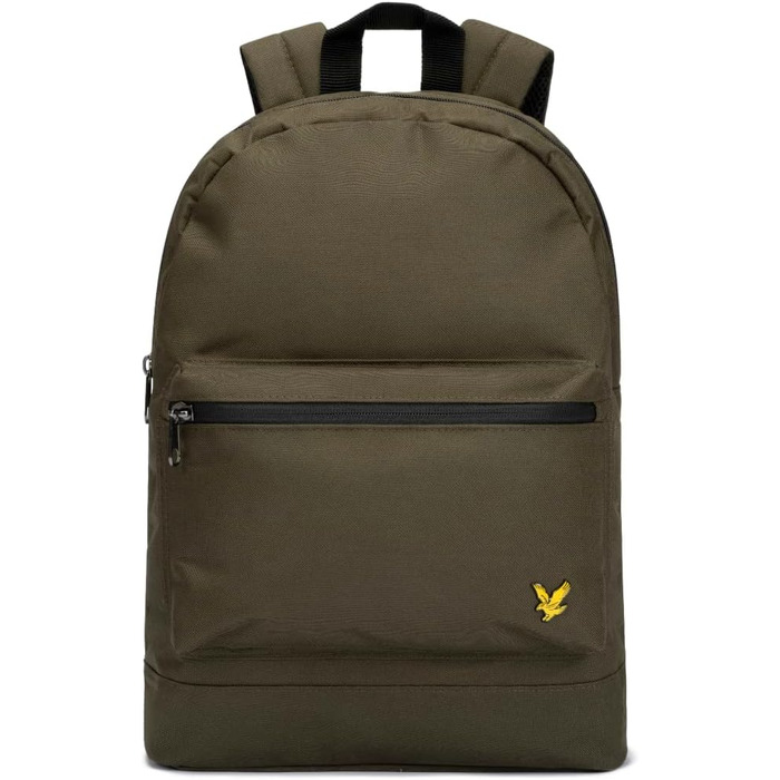 Чоловічий рюкзак Lyle & Scott 17 л, оливковий, міцний матеріал, відділення для ноутбука