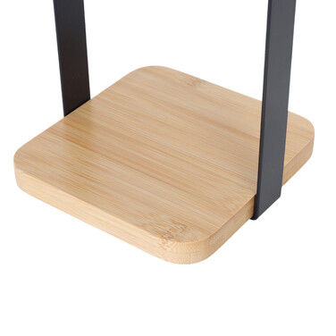 Relaxdays Toilet Set with Freestanding Bamboo Base
