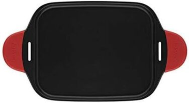 CASTEY IP45 Grill Pans, Aluminium, Black (35 cm)